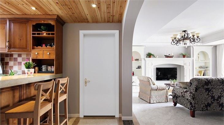 Recycle Waterproof WPC interior door